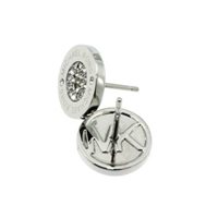 Boucles d'oreilles Michael Kors Femme Mk Logo in Acier Cubic Zirconia MKJ3352040 - MKJ3352040